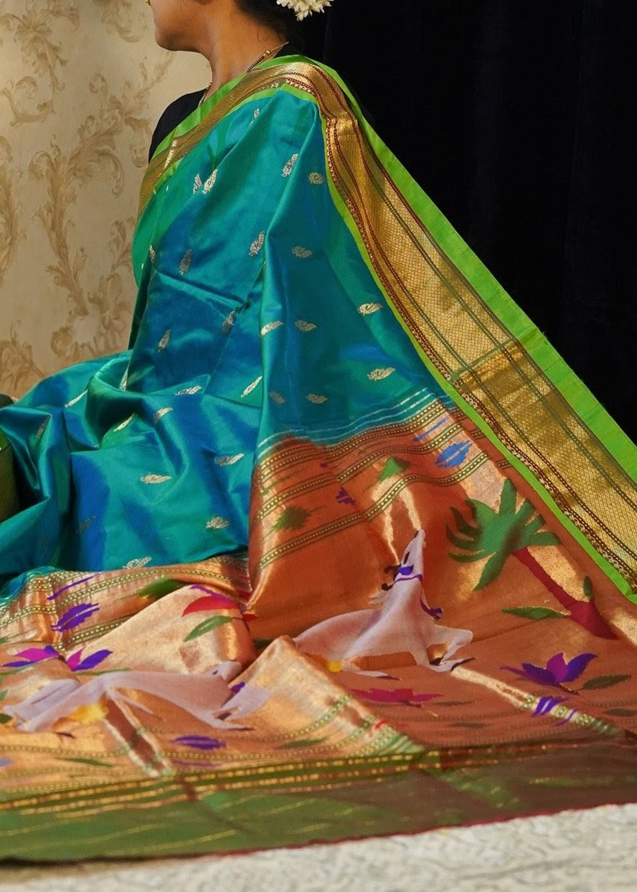 The kamdhenu paithani