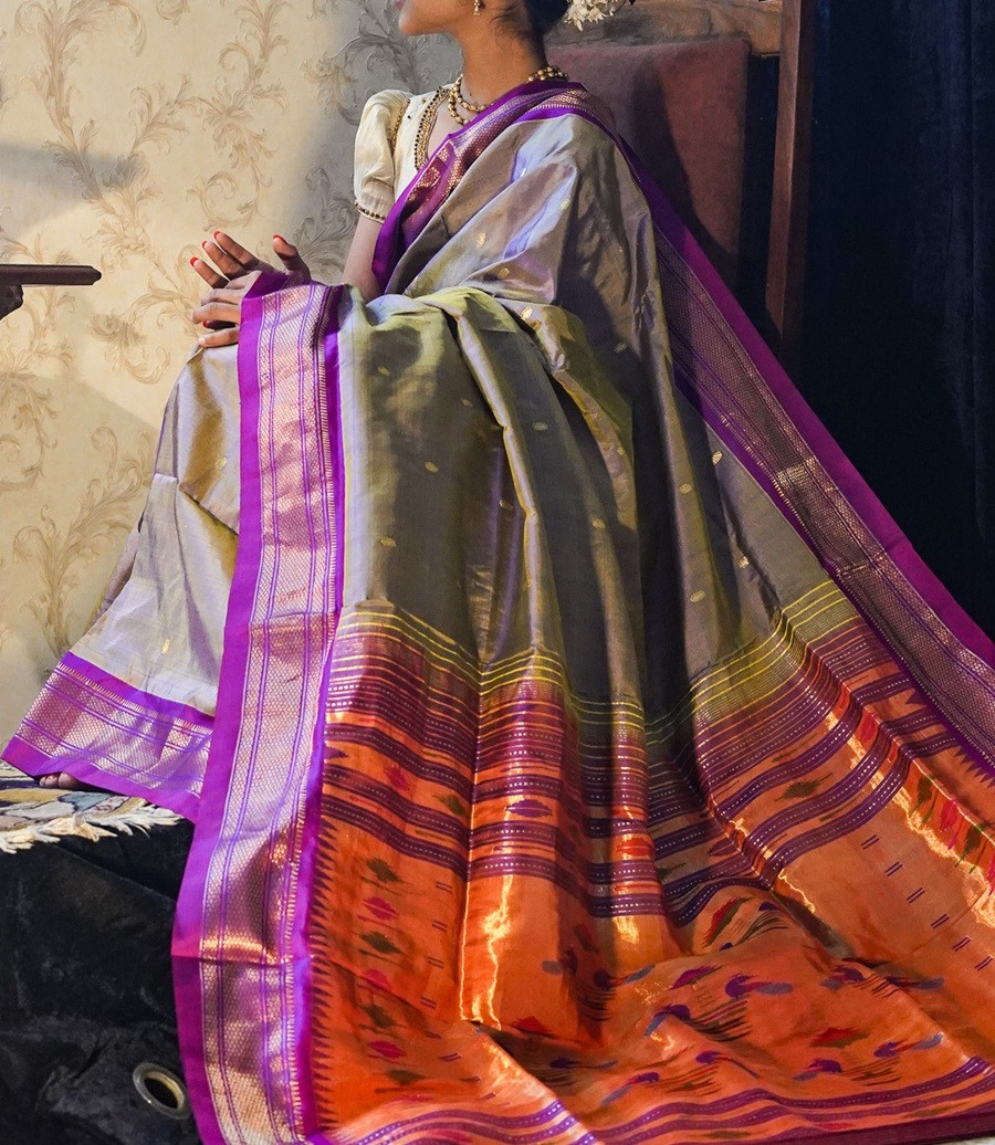 The dhruvakesari paithani