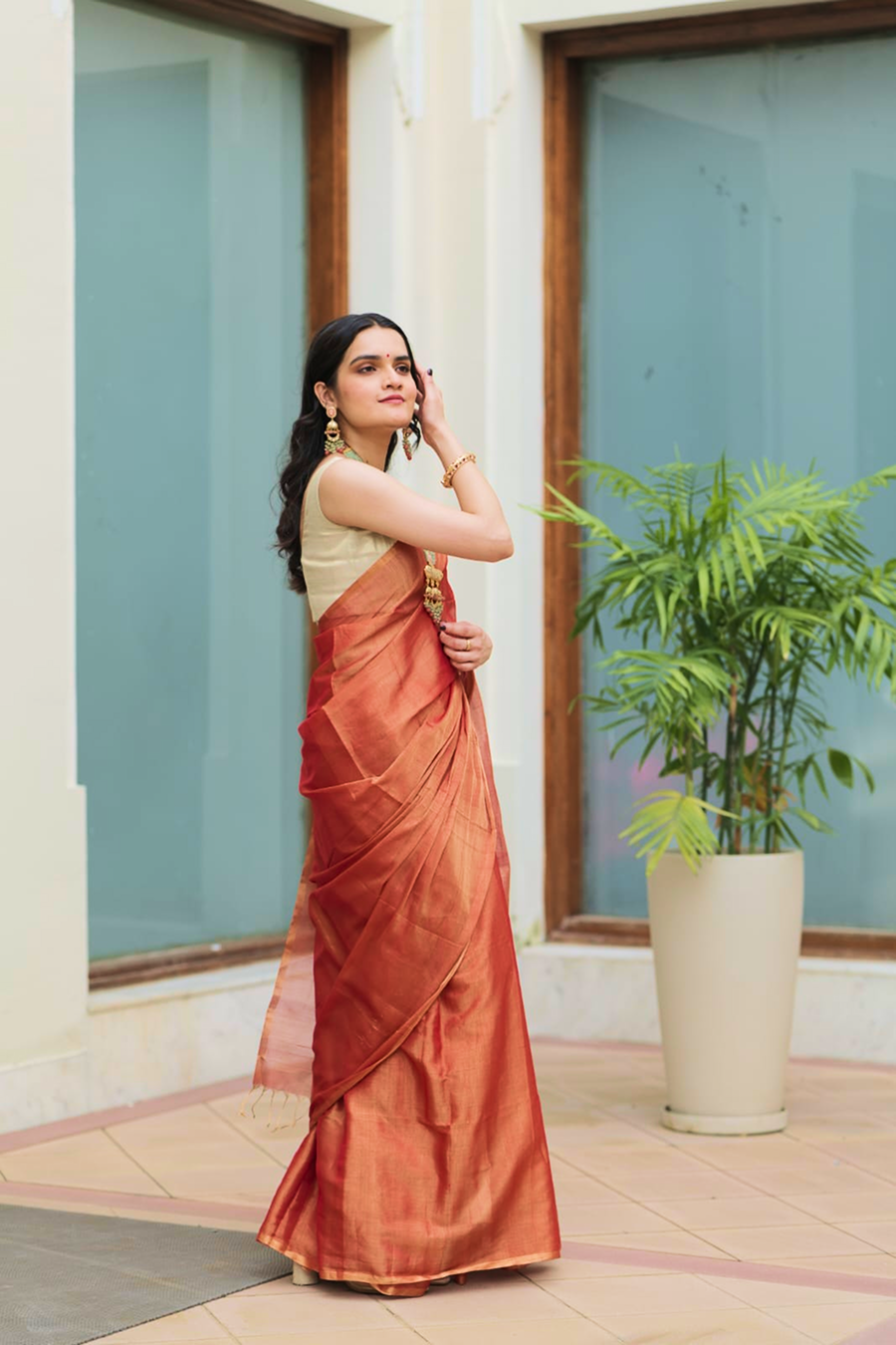 Maheshwari Saree