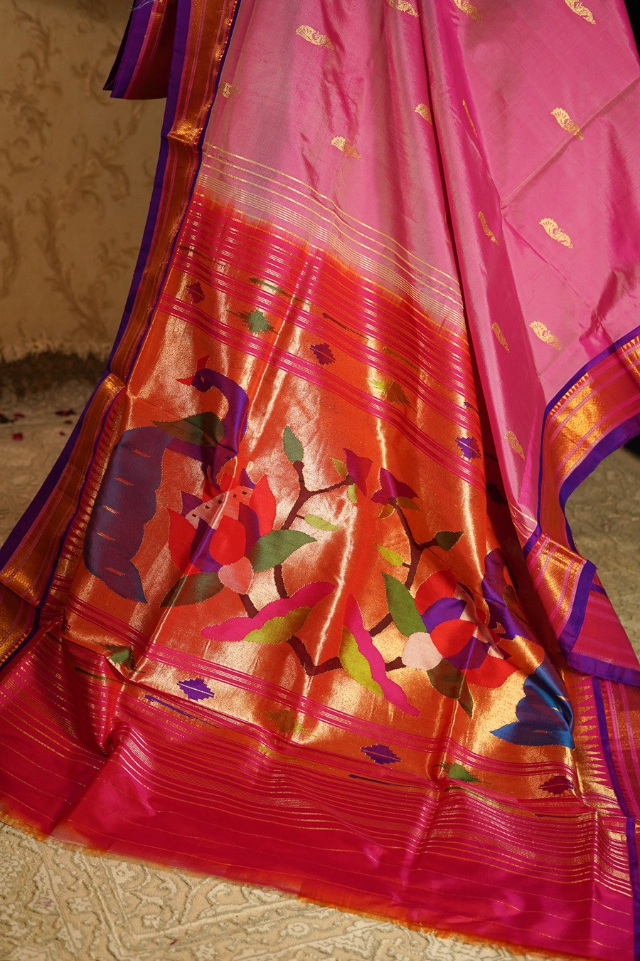 The gulabkumari paithani